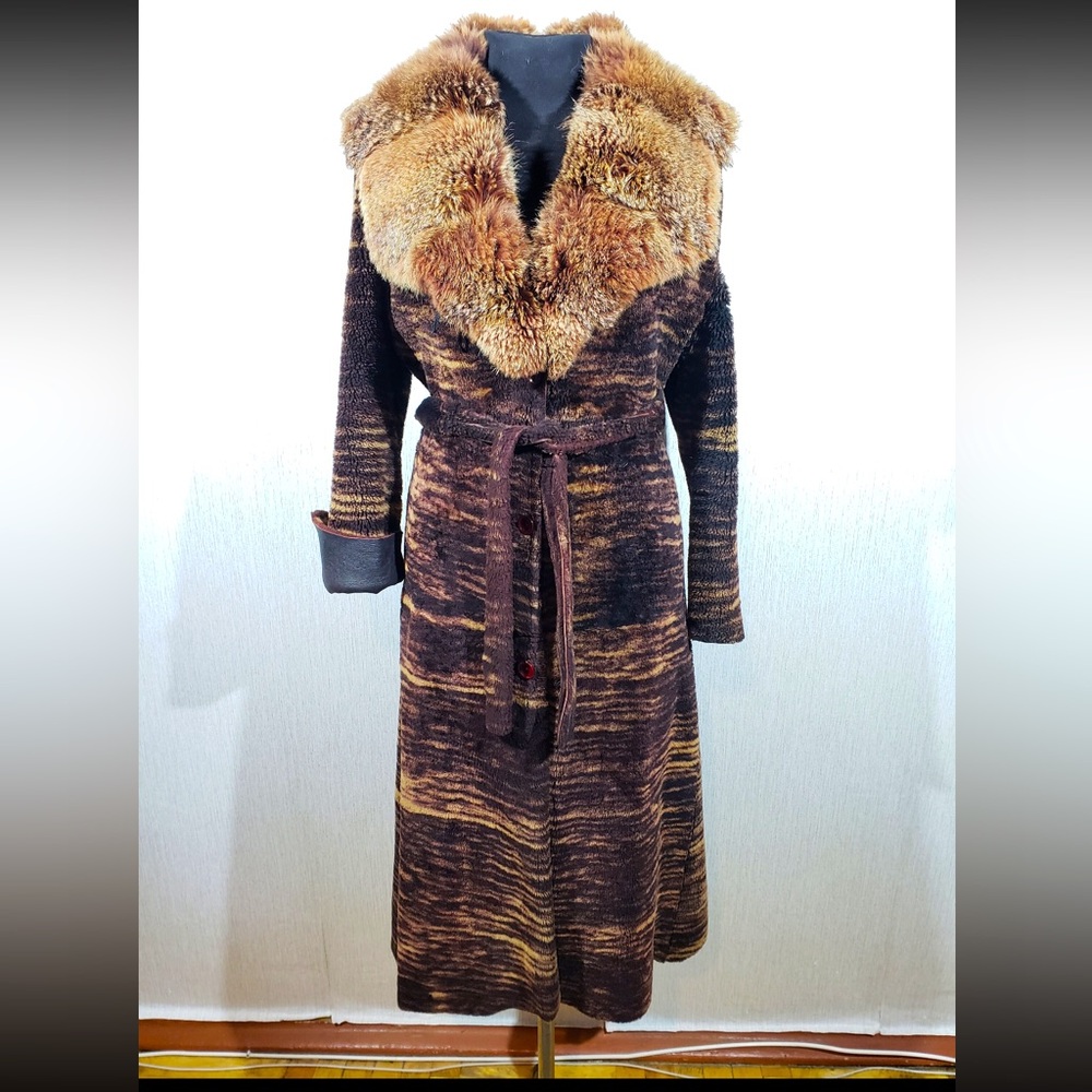 Vintage Women’s Two-Sided Sheepskin Coat